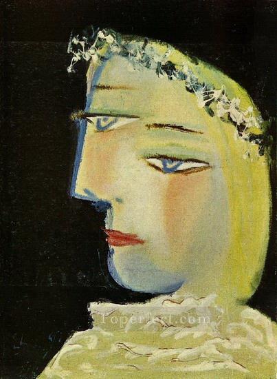 肖像画 マリー・テレーズ 4 1937 キュビズム パブロ・ピカソ油絵